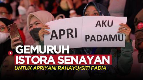 VIDEO: Gemuruh Dukungan Suporter untuk Apriyani Rahayu / Siti Fadia di Indonesia Masters 2023