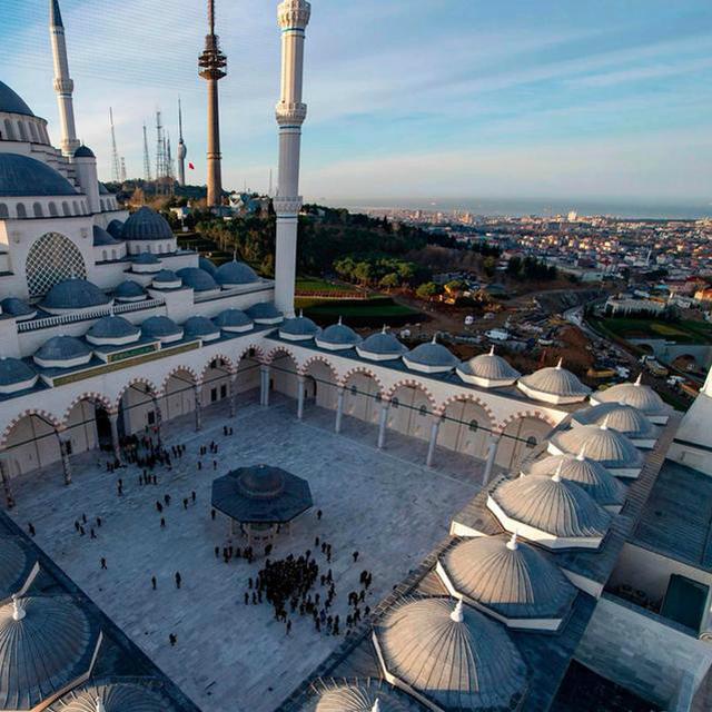 Jelang Ramadan 2019 Presiden Erdogan Resmikan Masjid Terbesar Di Turki Ramadan Liputan6 Com