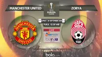 Liga Europa_Manchester United vs Zorya (Bola.com/Adreanus TItus)