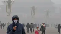 Polusi udara di China. (USA Today)
