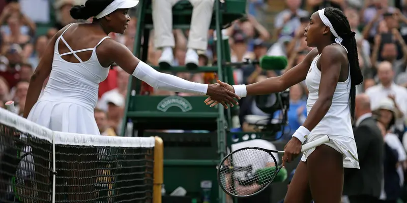 Luar Biasa, Remaja 15 Tahun Taklukkan Venus Williams di Wimbledon
