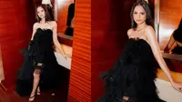 Makin Menawan, Ini 7 Potret Maudy Effrosina Pemain Film Qodrat dengan Gaun Hitam