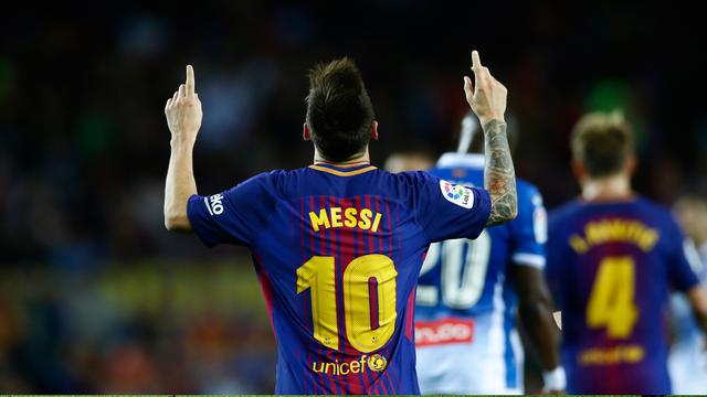 Messi Hat-trick, Barcelona Taklukan Espanyol 5-0
