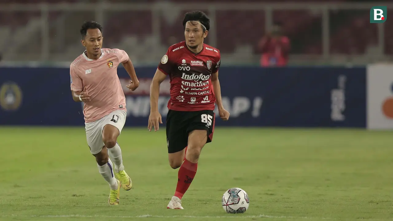 BRI Liga 1 2021: Bali United vs Persik Kediri