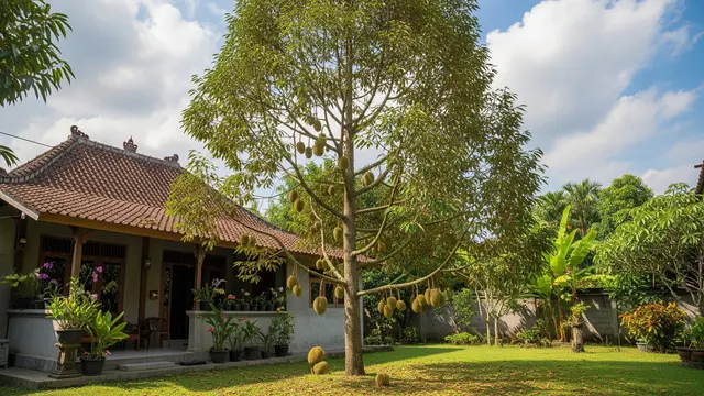 5 Jenis Pohon Durian Lokal yang Cepat Berbuah di Pekarangan, Rasa Manis Legit