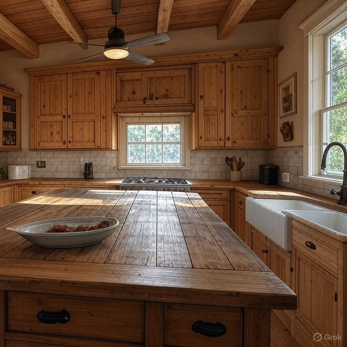 Dapur dengan ventilasinya