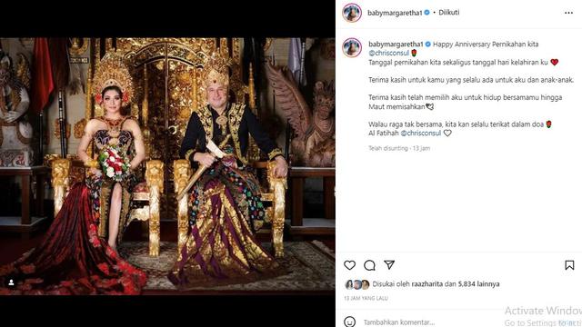 Baby Margaretha (Foto: Instagram/@babymargaretha1)