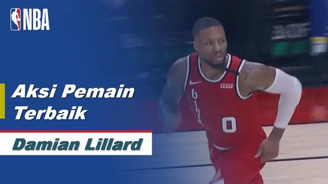 Video Damian Lillard Bawa Portland Trail Blazers Menang Lawan