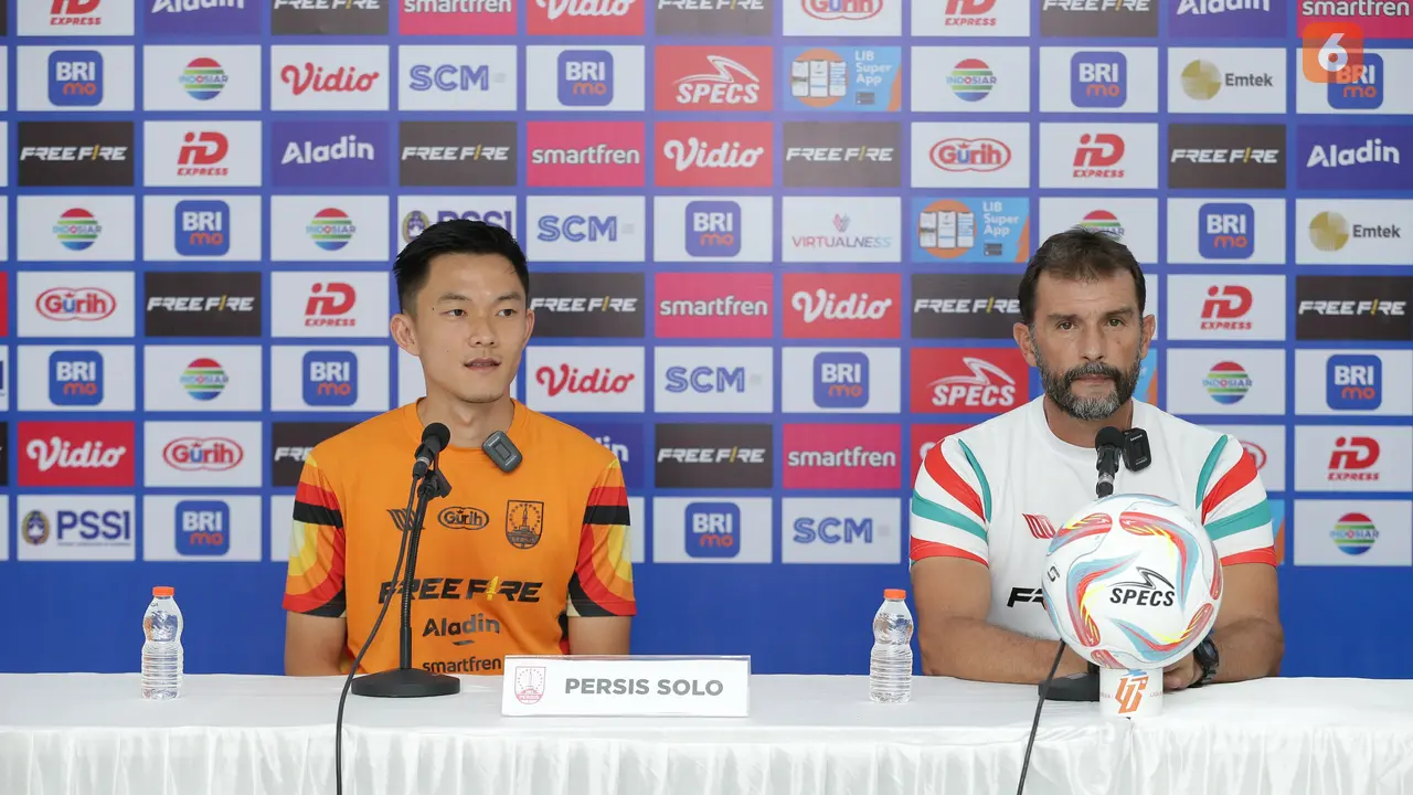 Leonardo Medina dan Sutanto Tan Jelang Laga Perdana Persis Solo di Kompetisi Liga 1 2023/2024