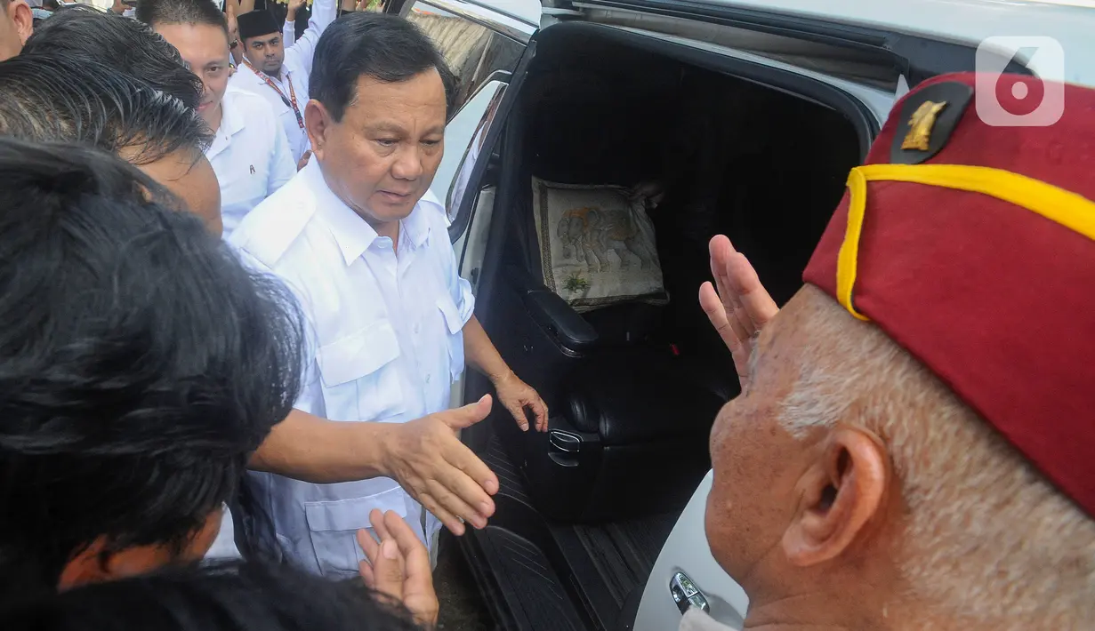 Kegiatan Konsilidasi Kader Gerindra ini juga merupakan kegiatan Prabowo Menyapa para kader.(merdeka.com/Arie Basuki)