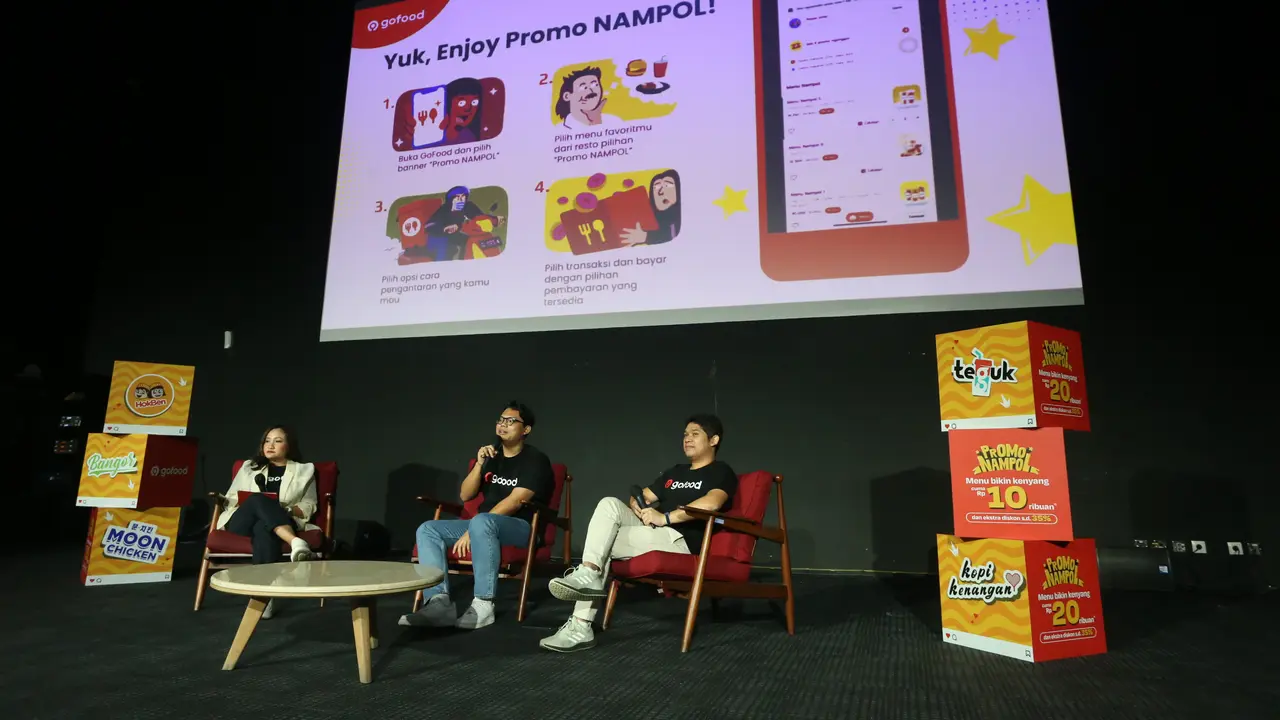 Ignatius Andhika Satrio, Head of Food Marketing Gojek dan Satria Situmorang, Head of Food and Ads Business Gojek.
