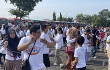 Senangnya Ratusan Pemudik Solo Balik Kerja Ke Jakarta Gratis