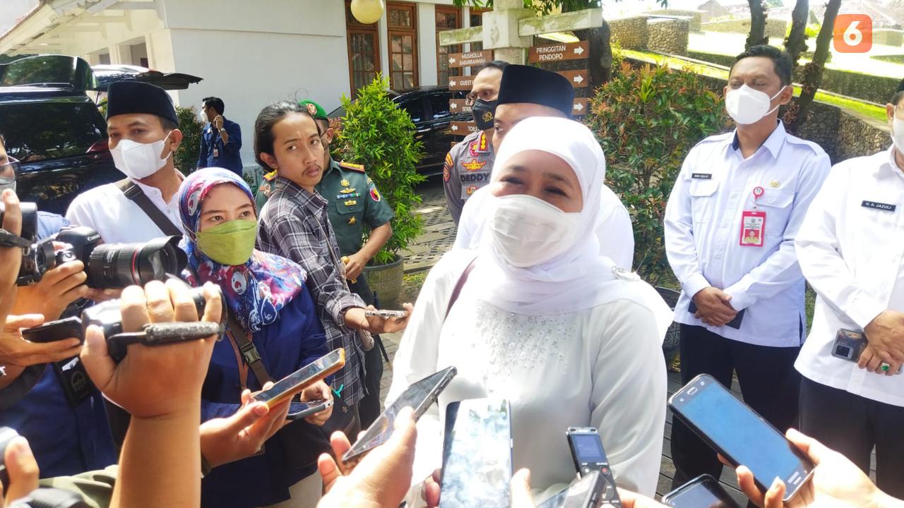Gubernur Jawa Timur Khofifah Indar Parawansah (Hermawan Arifianto/Liputan6.com)