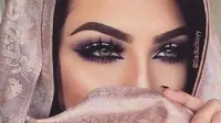 Makeup Wanita Arab. Sumber: Instagram/SadiaSlayy