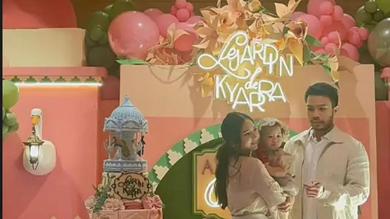 7 Potret Pesta Ultah Kyarra Anak Jessica Mila ke-1 Tahun, Penuh Bahagia Bareng Keluarga