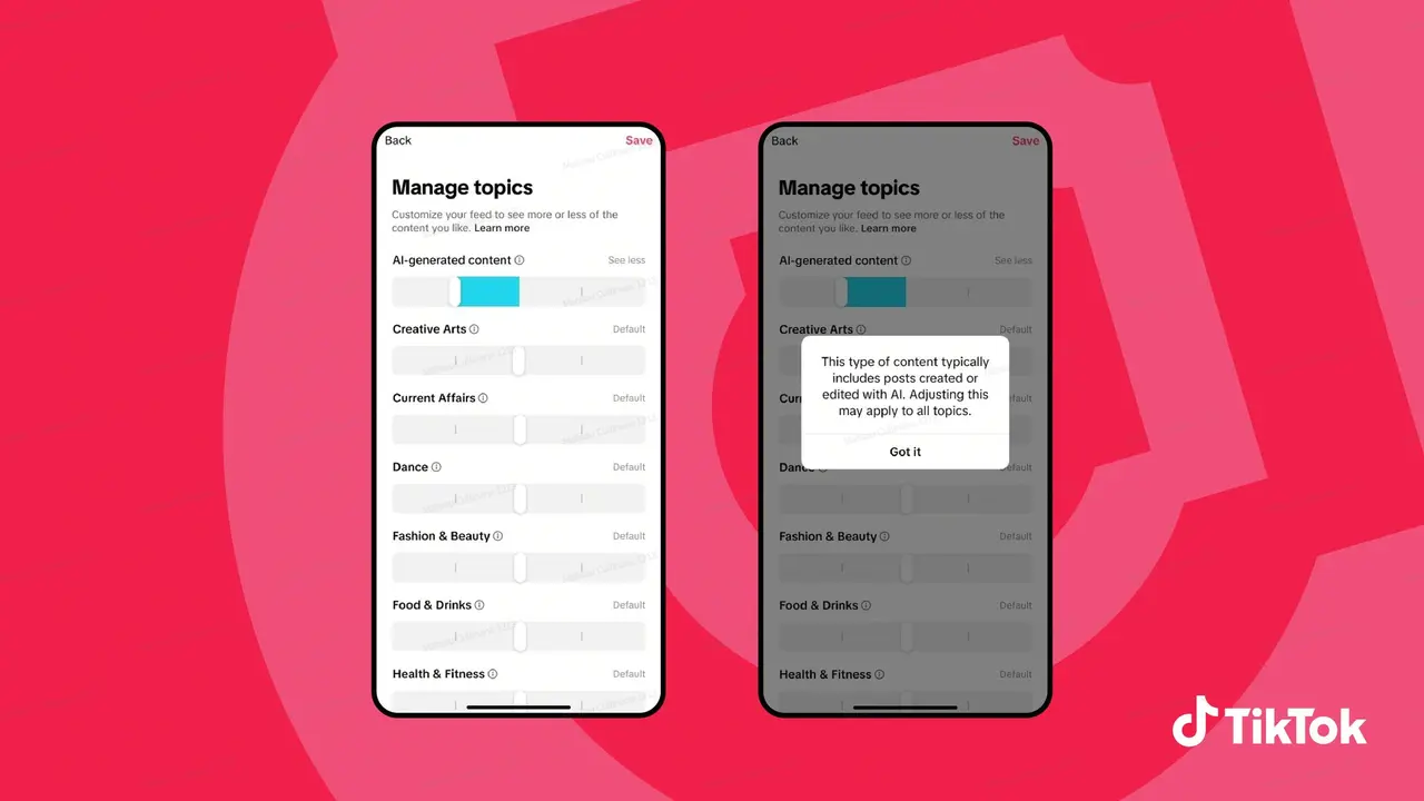 Konten AI TikTok dapat mengontrol pengguna di FYP