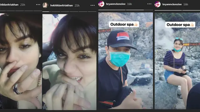 Billy Syahputra dan Hilda Vitria