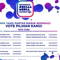 Indonesian Media Social Awards (ISMA) 2016 (dok. SCTV)