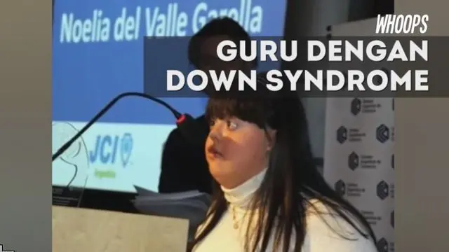 WHOOPS: Wanita Ini Jadi Guru dengan Down Syndrome Pertama di Dunia