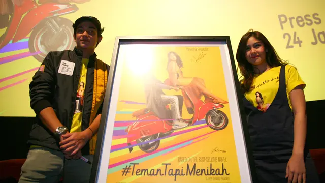 [Bintang] Preskon film Teman Tapi Menikah
