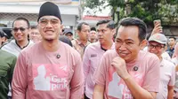 Kaesang Pangarep Temani Cabup Jember Gus Fawait Blusukan
