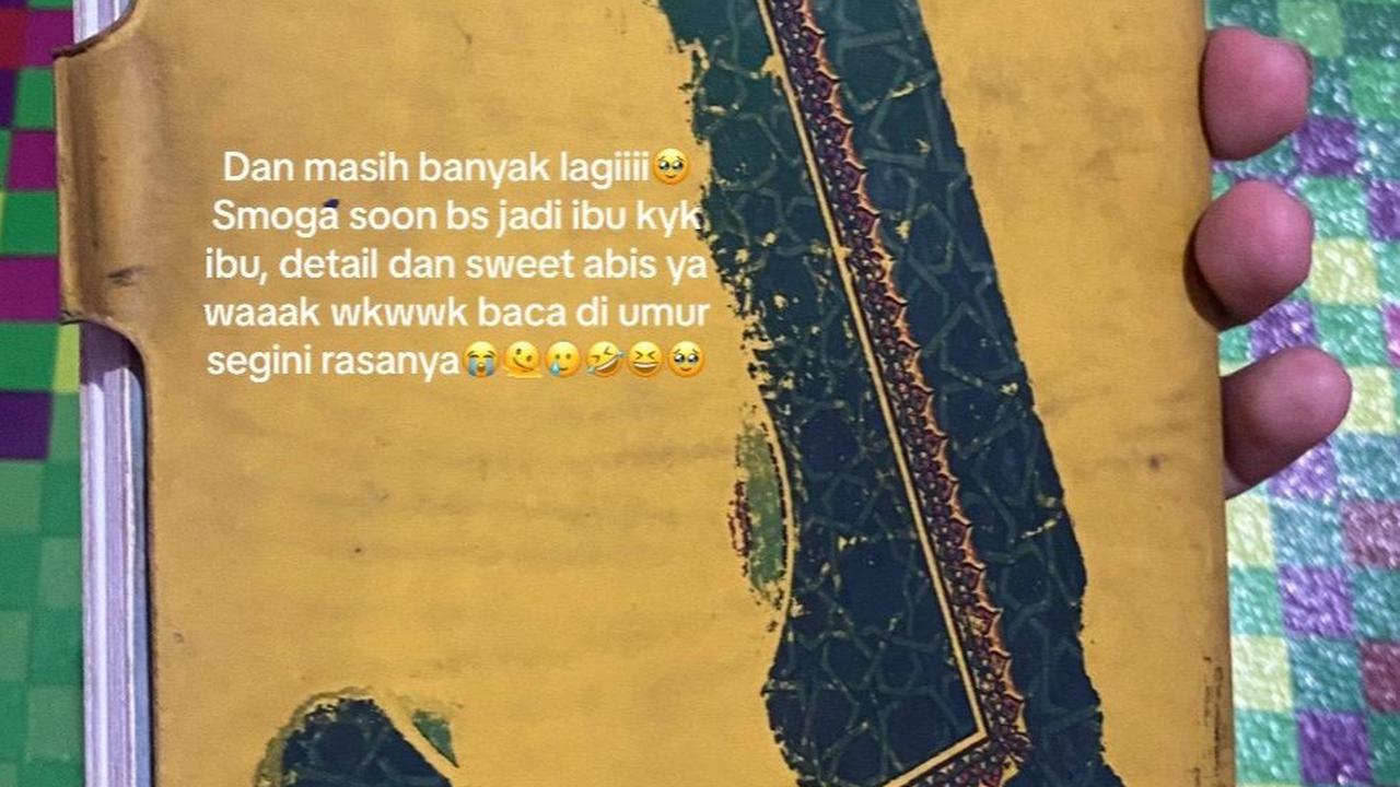 Melihat catatan yang dibuat oleh ibunya, Alliya berharap bisa jadi seperti sang ibu yang selalu perhatian dengan hal-hal kecil yang dilakukan anaknya.