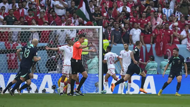 Grup D Piala Dunia 2022: Tunisia vs Australia