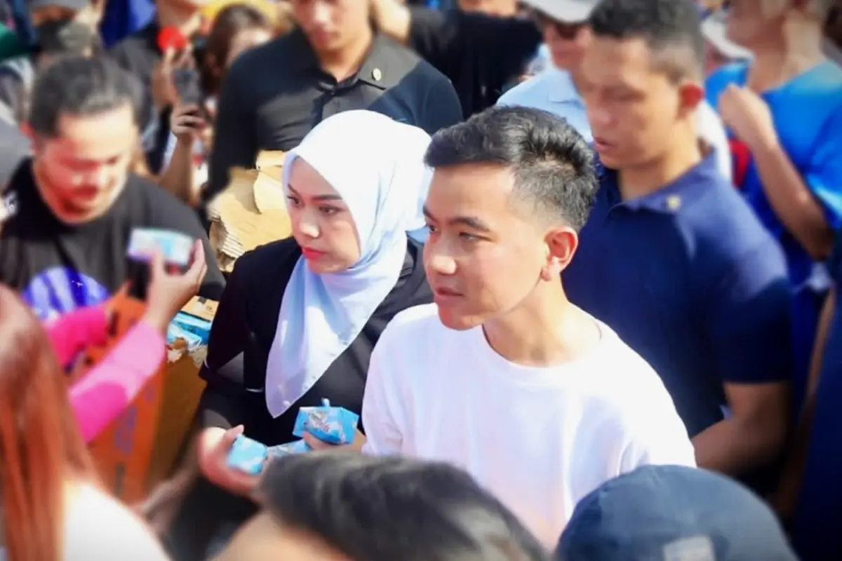 Calon wakil presiden (cawapres) Gibran Rakabuming Raka