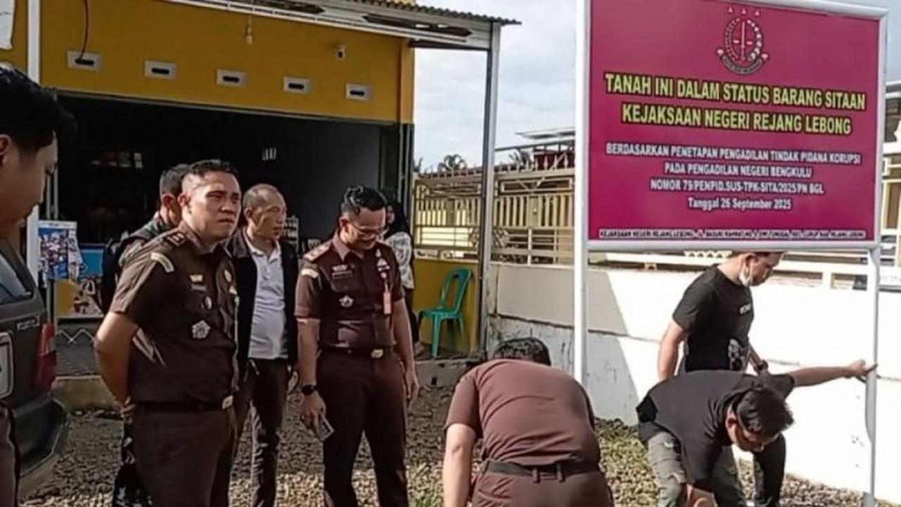 Jaksa Sita Aset Ruko 2 Lantai Tersangka Korupsi Makan Pasien RSUD Rejang Lebong, Kerugian Negara Rp800 Juta