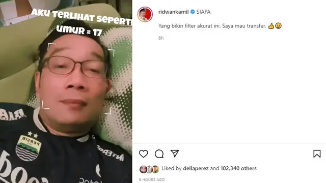 Ridwan Kamil (Foto: Instagram/@ridwankamil)