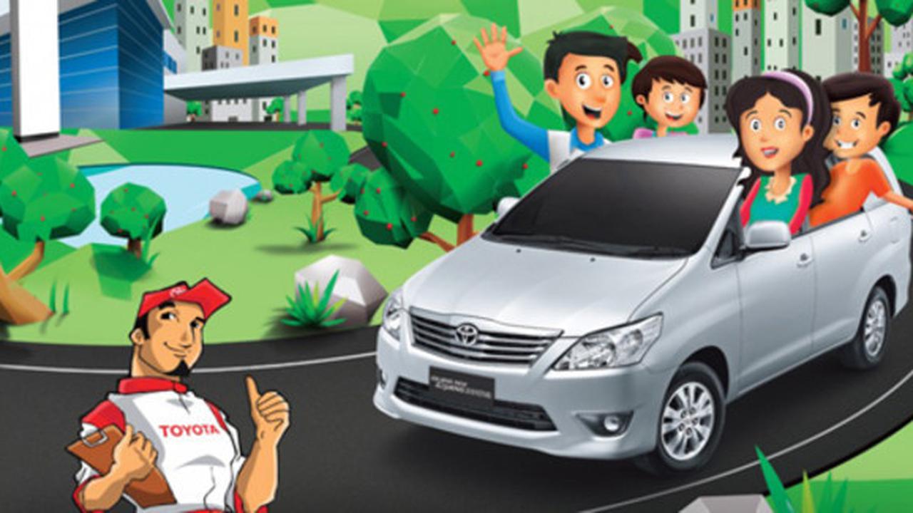 Ilustrasi Toyota Service Duluan (Istimewa)