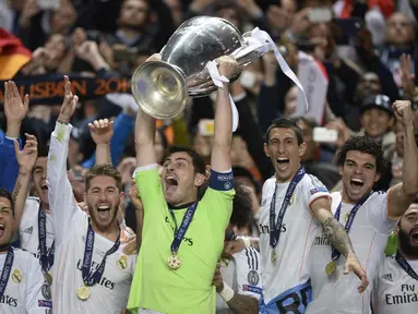 Real Madrid akhirnya bisa meraih mimpinya memperoleh La Decima (AFP PHOTO/FRANCK FIFE)