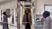Potret penthouse mewah Gen Halilintar di Madinah. (sumber: Instagram/@genifaruk)