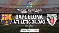 La Liga_Barcelona Vs Athletic Bilbao (Bola.com/Adreanus Titus)