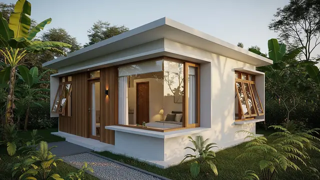 Desain Rumah 50 Juta dengan Ventilasi Silang Alami