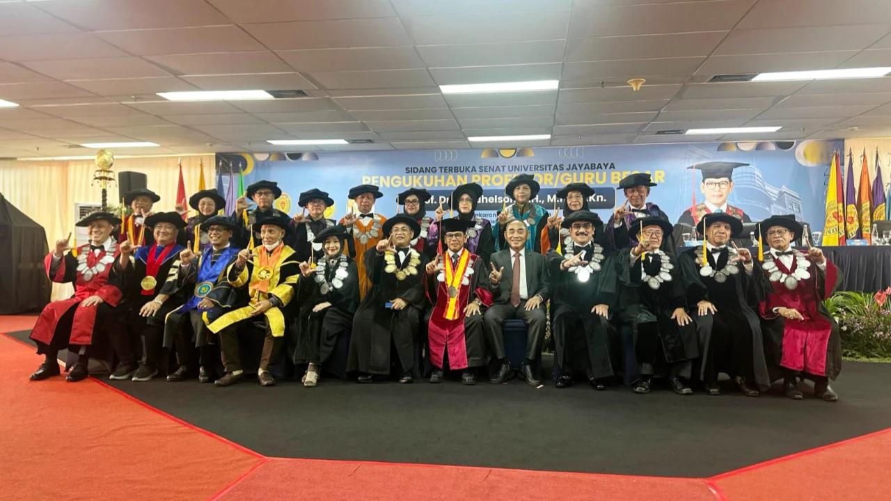 Dikukuhkan sebagai Guru Besar, Prof. Yuhelson Dinilai Jembatani Akademik dan Praktik Hukum