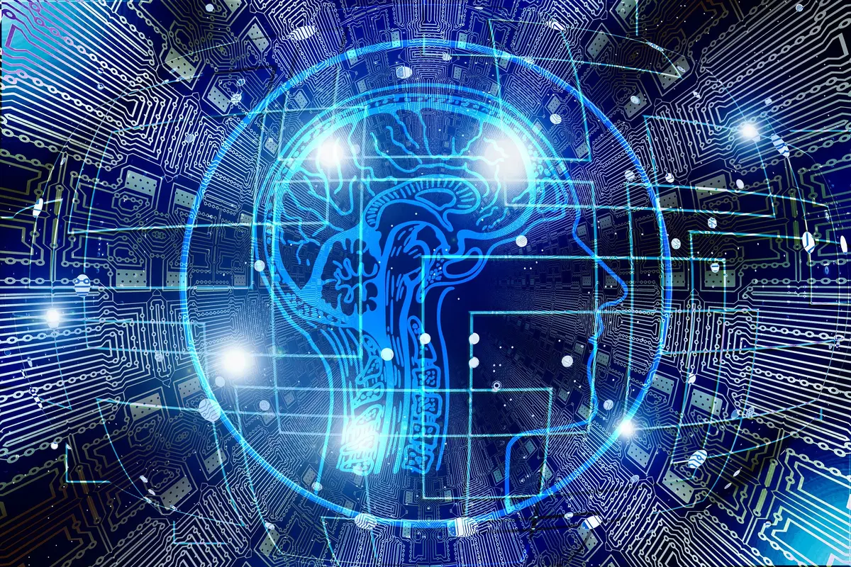 Ilustrasi Artificial Intelligence (AI), Machine Learning (ML)