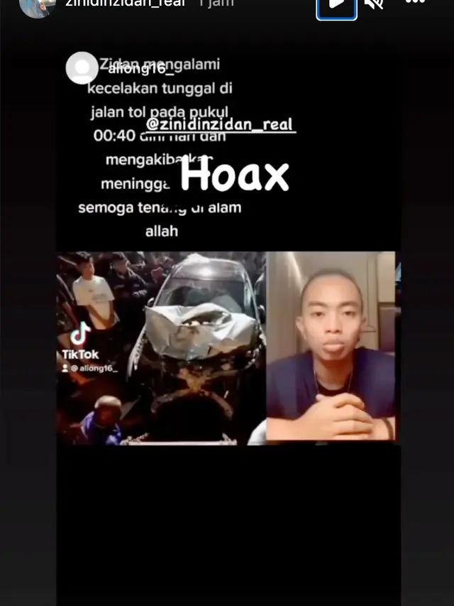 Klarifikasi Zinidin Zidan