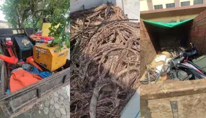 Sepak Terjang Sindikat Maling Kabel Bawah Tanah Gunakan Alat Canggih