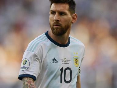 Argentina akan menghadapi tuan rumah Brasil pada semifinal Copa America 2019. (AFP/Carl De Souza)