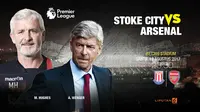Prediski Stoke City Vs Arsenal  (Liputan6.com/trieyas)
