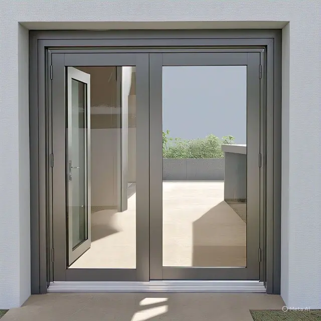 Model Pintu Aluminium Casement