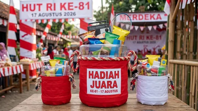 Ide bungkus hadiah Kemerdekaan 17 Agustus 1945 HUT RI ke-81