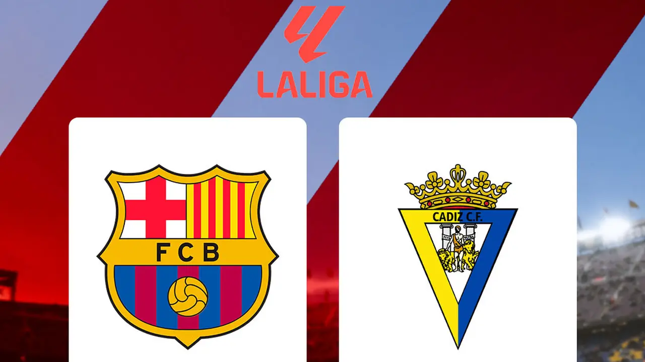 Liga Spanyol - Barcelona Vs Cadiz