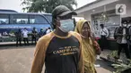 Keluarga korban saat tiba di Lapas Klas I Tangerang, Rabu (8/9/2021). Pasca kebakaran yang melanda Lapas Tangerang, sejumlah keluarga korban mulai berdatangan ke posko crisis center untuk kepentingan identifikasi. (Liputan6.com/Iqbal S Nugroho)