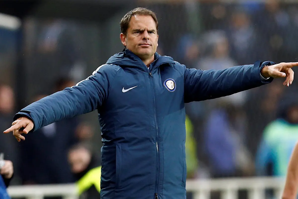 Pelatih Inter Milan Frank de Boer (REUTERS/Alessandro Garofalo)