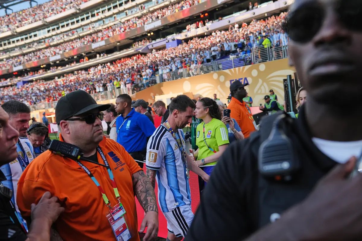 Pemain Argentina Lionel Messi