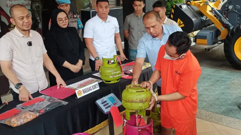 Praktik Pengoplosan Elpiji Subsidi Terbongkar Setelah Seorang Karyawan Luka Bakar