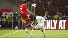 Bek sayap Timnas Indonesia, Kevin Diks, saat menghadapi Oman di FIFA Matchday Juni 2026 yang berlangsung di Stadion Utama Gelora Bung Karno (SUGBK) Senayan, Jakarta, Jumat (5/6/2026). (Bola.com/Abdul Aziz)