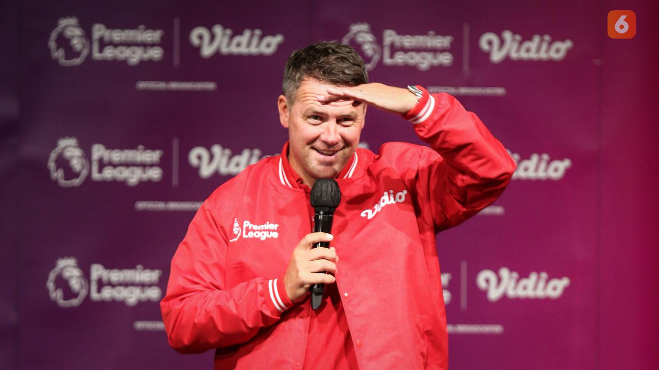 Foto: Michael Owen Satukan Fans Liverpool dan Mancehster United Saat Acara Meet & Greet di Jakarta